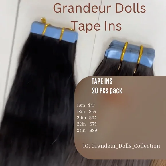 Tape ins this is the price for 2 packs